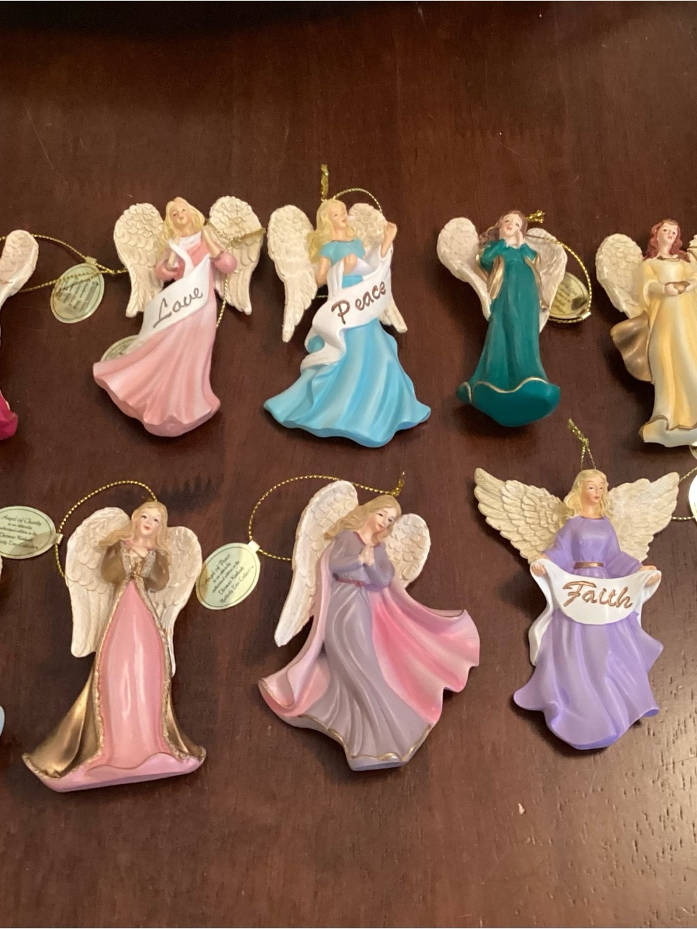 Thomas Kincade Hawthorne Village Angel Collection (set of 10)